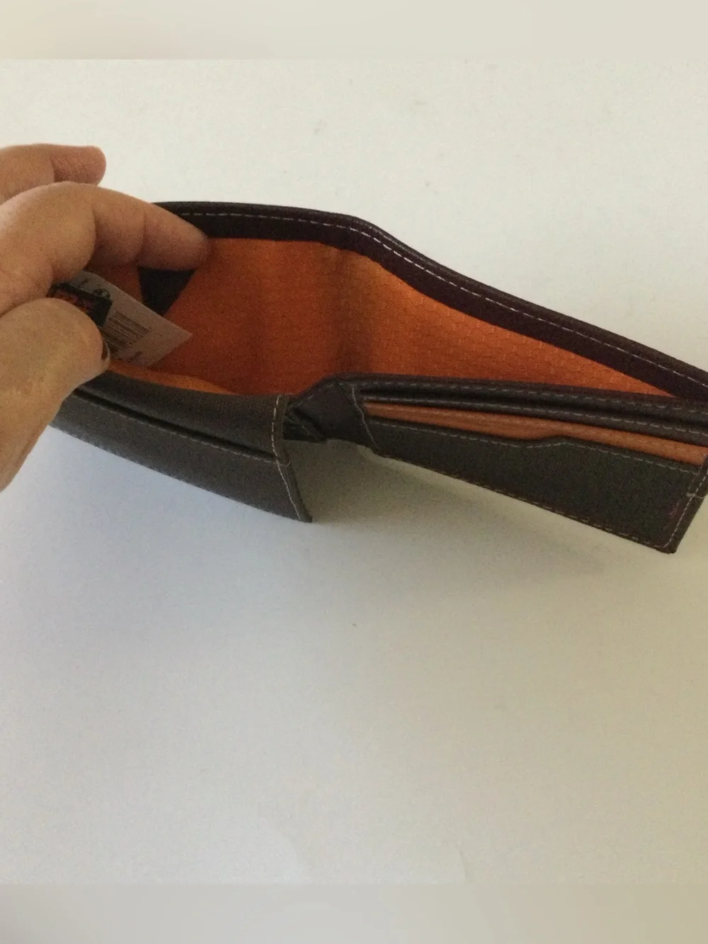 TIMBERLAND PRO PASSCASE LEATHER AND CANVAS WALLET NWT